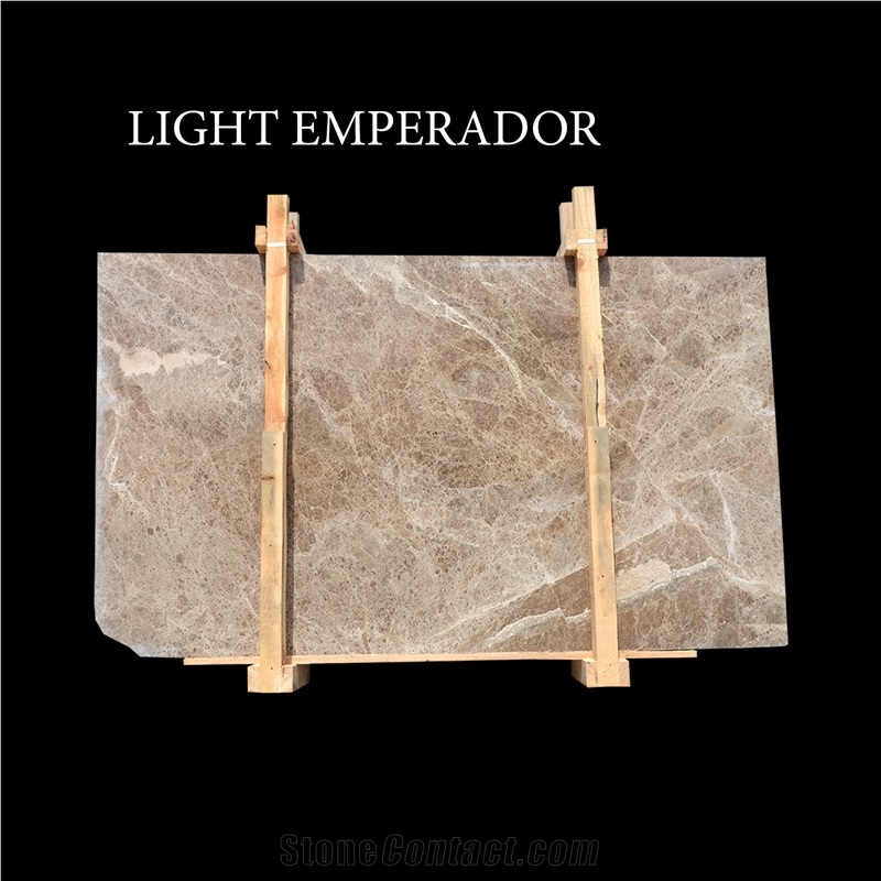 Light Emperador, Brown Turkish Marble Slabs &Tile