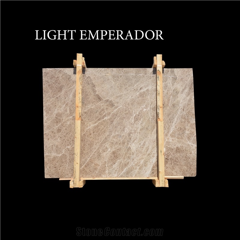 Light Emperador, Brown Turkish Marble Slabs &Tile