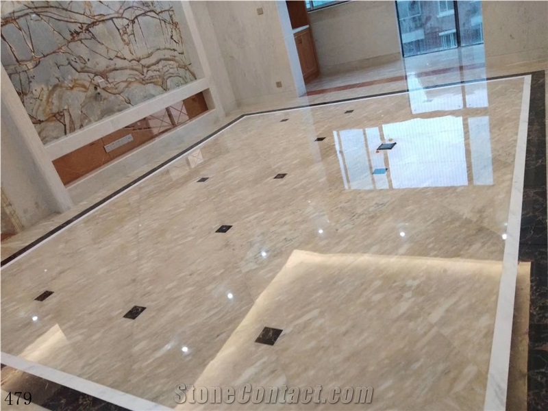 Afyon Yellow Miele Giallo Honey Marble Slab Stone