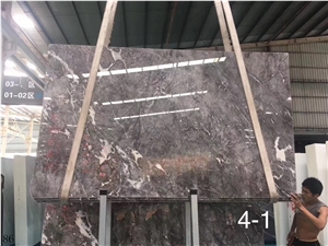 Agios Kirilos Marble Creta Grey Stone Slab Floor