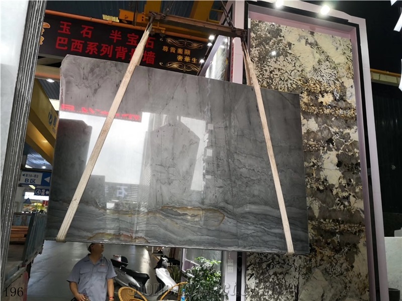 Allure Silver Marble Shadow Allure Slab