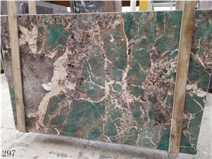Amazon Green Quartzite Verde Paraíba Granito Slab