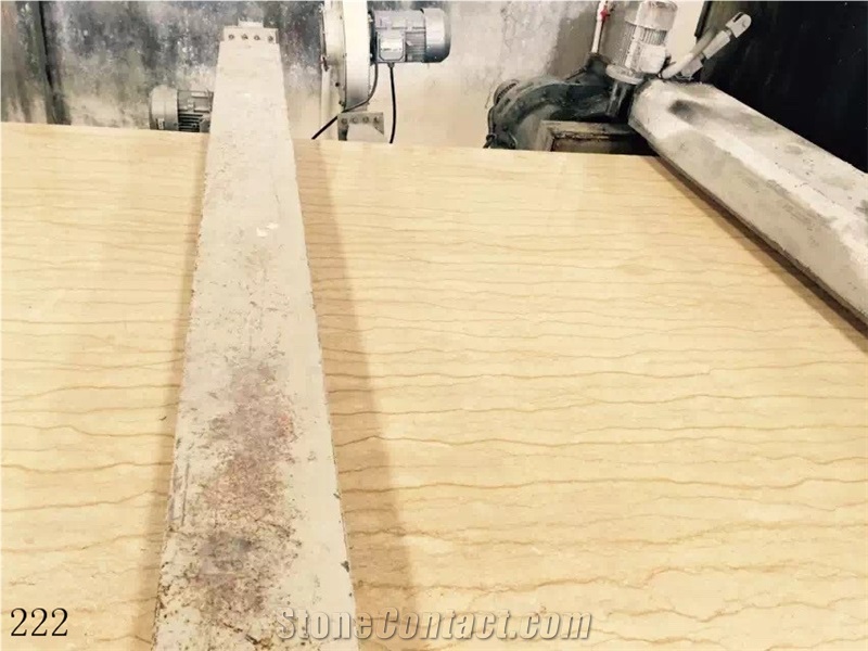 Asia Beige Golden Beji Cream Marble Slab Wall Tile