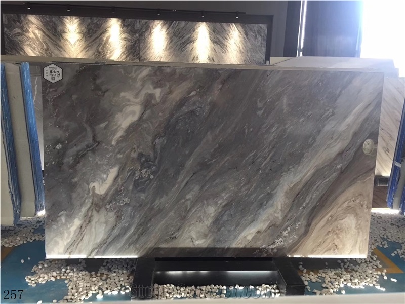 Azul Guerra Ruivina Blue Marble Slab