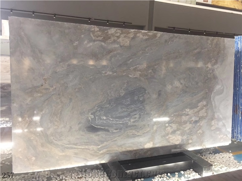 Azul Guerra Ruivina Blue Marble Slab