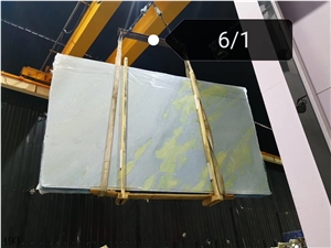 Azul Lagoa Pardais Magic Blue Escuro Marble Slab