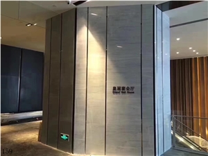 Bianco Lasa Striato Nai Gauss Wood White Marble