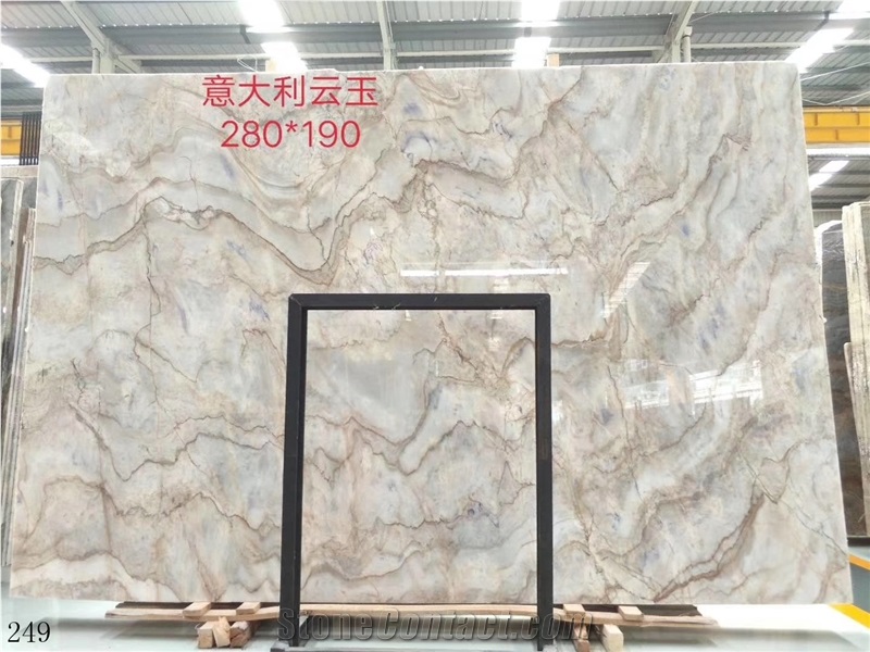 Blonde Cloud Onyx Beige White Onix Jade Slab Tile