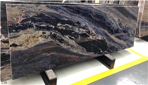 Brazil Blue Sodalita Pedra Granite Slab in China