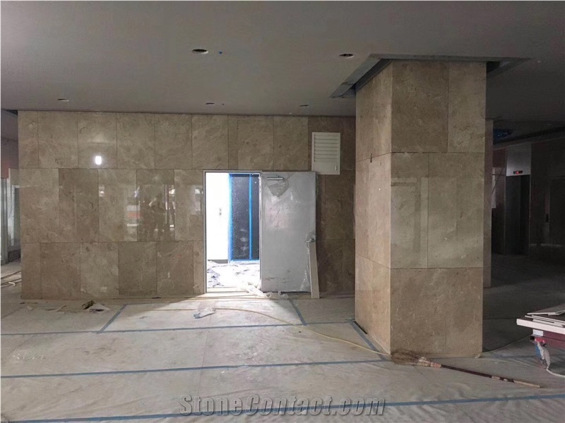 Champagne Beige Huantan Cream Emperador Marble