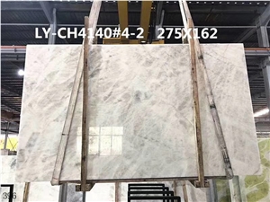 China Cloudy White Cloud Jade Marble Slab Wall
