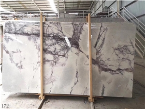 Incense Plum Marble Chanel Lilac Stone Polished Slab