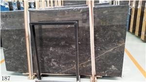 China Marrone Expresso Maron Emperador Marble Slab