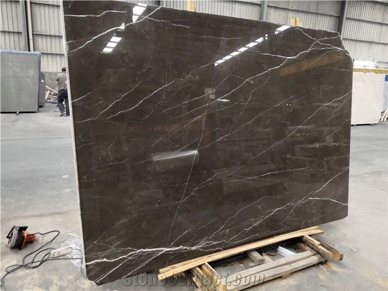 Coffee Mousse Marble Armani Bronze Brown Color