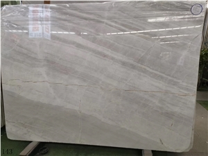 Cristallina Ash Colored Nikisiani White Marble