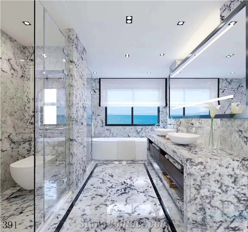 Crystal Onyx Absolut White Ice Blue Onyx in China
