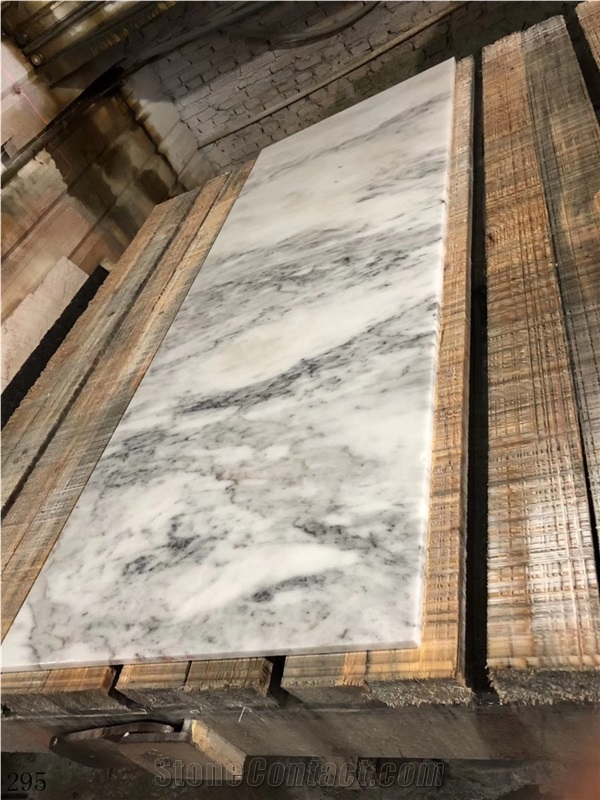 Crystal Onyx Surreal Cass White Grey Onyx Slab