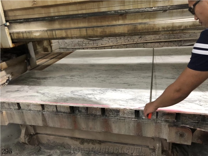 Crystal Onyx Surreal Cass White Grey Onyx Slab