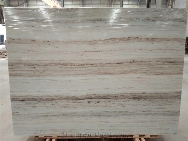 Crystal Wood Vein Marble Stone Slabs Floor Tiles