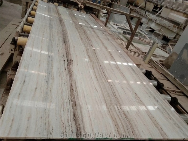 Crystal Wood Vein Marble Stone Slabs Floor Tiles
