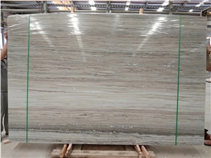 Crystal Wood Vein Marble Stone Slabs Floor Tiles
