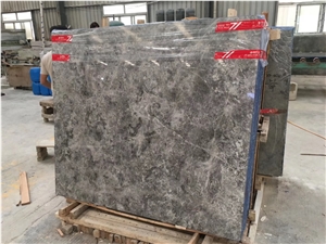 Dora Cloud Grey Marble Silver Spider Dora Ash Slab