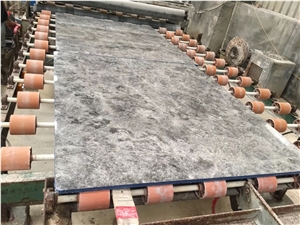 Dora Cloud Grey Marble Silver Spider Dora Ash Slab