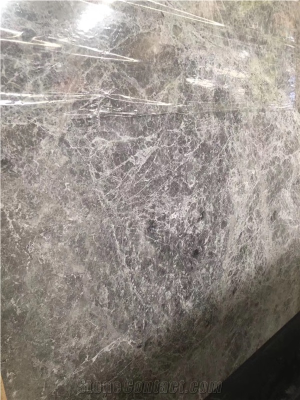 Dora Cloud Grey Marble Silver Spider Dora Ash Slab