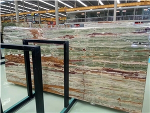 Emerald Metis Amare Onyx Verde Smeralda Slab Tile