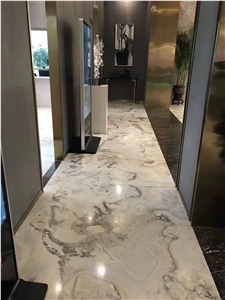 Fantasy Sand Marble China Palissandro Slab Tile