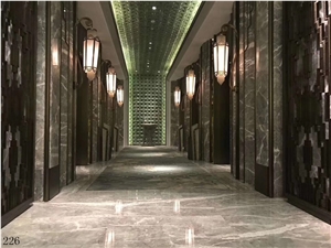 Fior Di Pesco Classico Breccia Grey Marble Polished Big Slab
