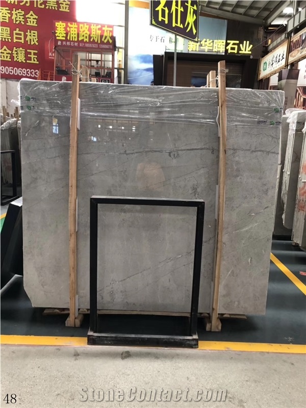 French Vanilla Grey Ariston Marble Slab in China
