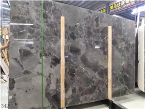 Gemstone Grey Marble Slab in China for Floor Use