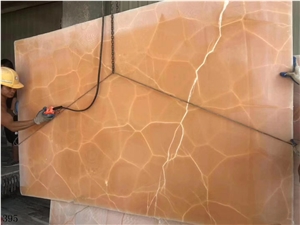 Golden Onyx Honey Agate Yellow Onix Slab in China