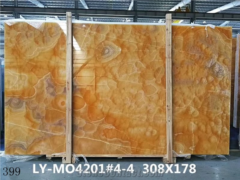 Golden Yellow Onyx Rosen Honey Onice Miele Slab