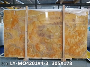 Golden Yellow Onyx Rosen Honey Onice Miele Slab
