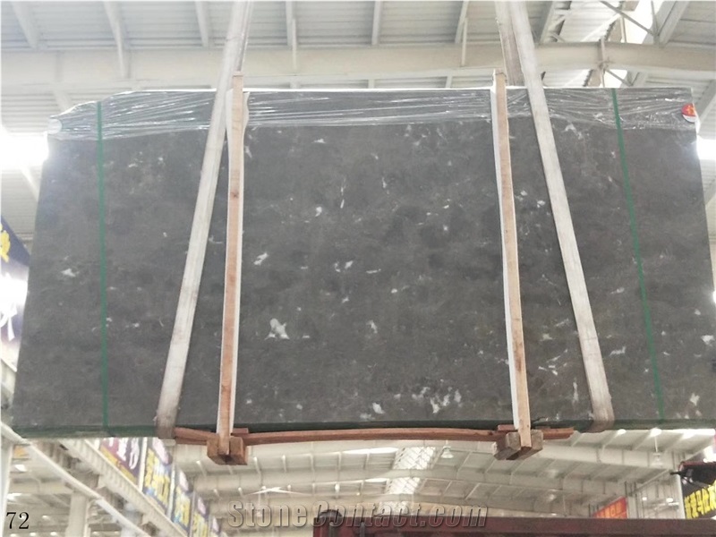 Greece Assinis Silver Grey Marble Slab in China