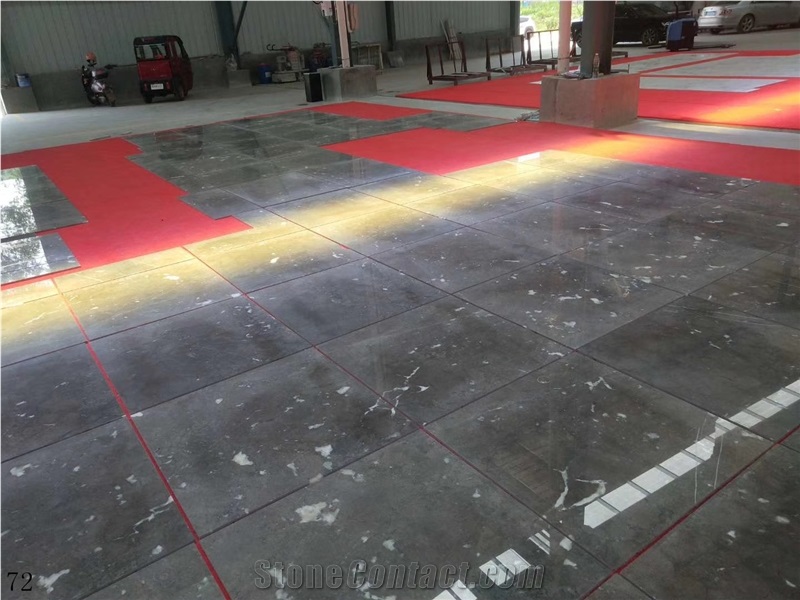 Greece Assinis Silver Grey Marble Slab in China