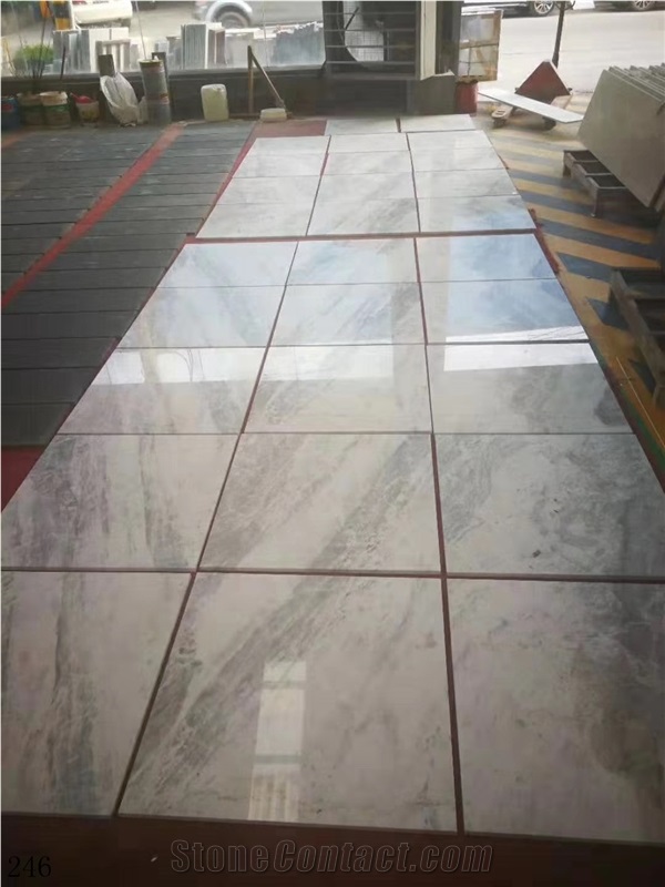 Greece Axileia Kozani Semi White Grey Tranovaltos