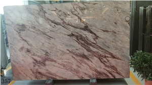 Incense Plum Lilac Onyx Slab Wall Covering Opus