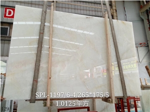 Iran Abri White Onyx Slab Wall Tile in China
