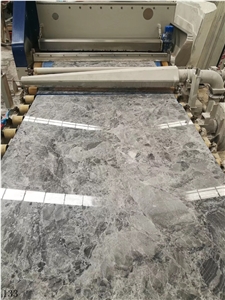 Iran Persian Silk Marble Emperador Castle Grey