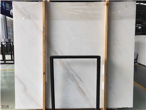 Iran Royal White Onyx Onice Bianco Onix Slab Wall