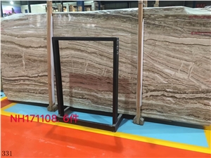 Iran Wooden Grain Onyx Traonyx Jade Slab in China