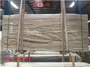 Iran Wooden Grain Onyx Traonyx Jade Slab in China