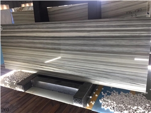 Italy Gris Anasol Macael Marble Grey Wood Slab