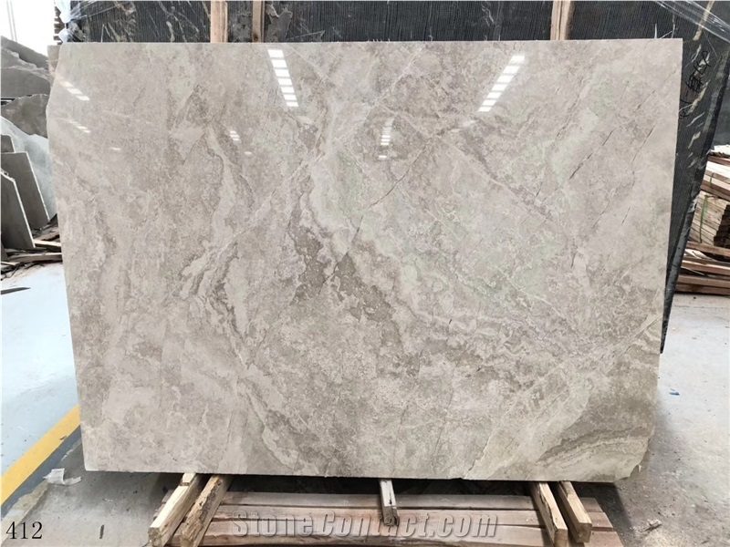 Italy Serpeggiante Classico Scuro Cross Cut Slab