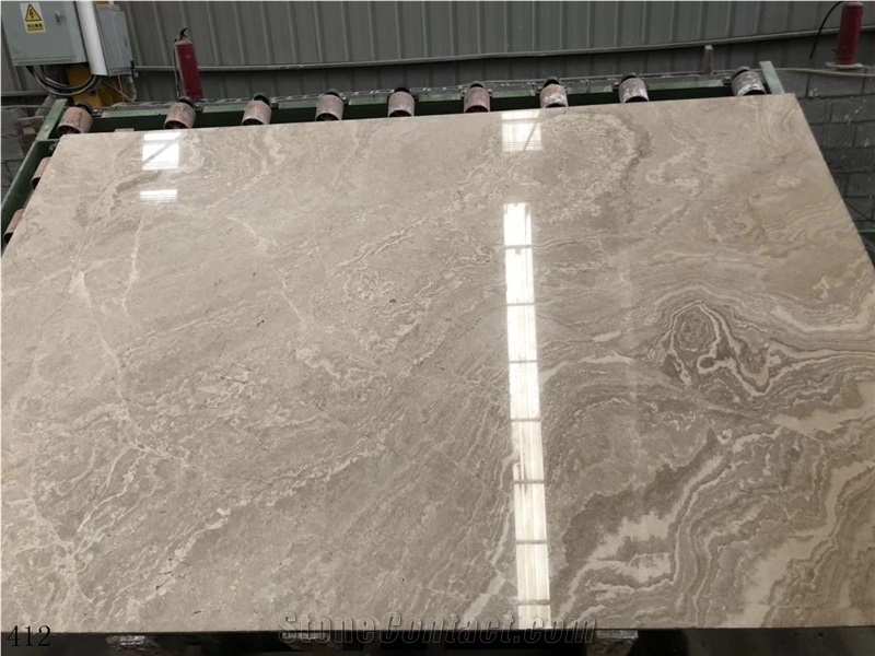 Italy Serpeggiante Classico Scuro Cross Cut Slab