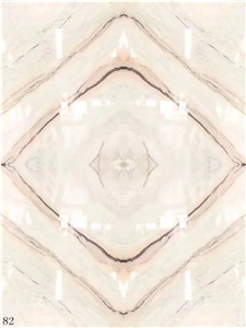 Italy Venato Fantastico Bolin White Marble Slab