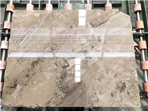 Kasiki Grey Marble Fossil Gray Stone Slab Wall